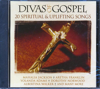 Aretha Franklin, Mahalia Jackson, Yolanda Adams, Etc. - Divas Of Gospel: 18 Spiritual & Uplifting Songs (CD)
