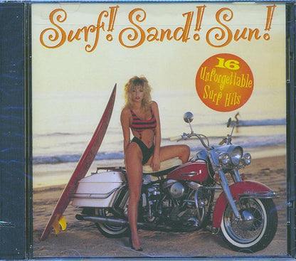 Dick Dale, The Trashmen, The Ventures, The Frogmen, The Halibuts, Etc. - Surf! Sand! Sun! 16 Unforgettable Surf Hits (CD)