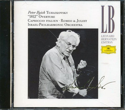 Pyotr Ilyich Tchaikovsky, Leonard Bernstein, Israel Philharmonic Orchestra - Ouverture 1812, Capriccio Italien, Romeo & Julia (CD)