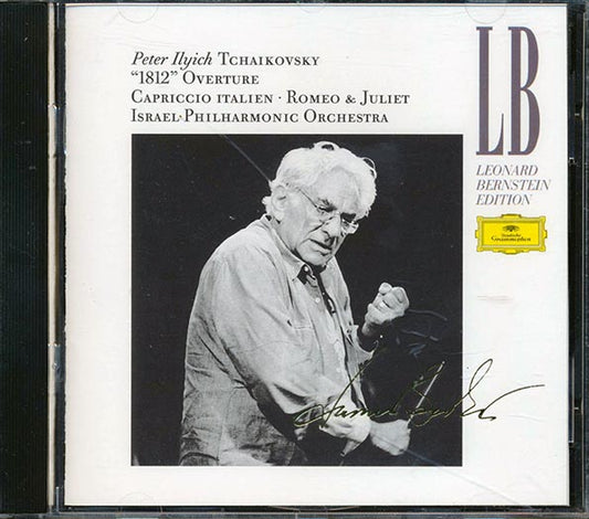 Pyotr Ilyich Tchaikovsky, Leonard Bernstein, Israel Philharmonic Orchestra - Ouverture 1812, Capriccio Italien, Romeo & Julia (CD)