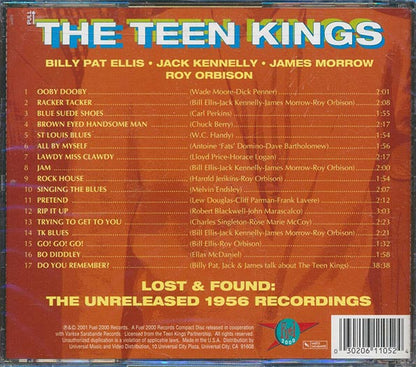 Billy Pat Ellis, Jack Kennelly, James Morrow, Roy Orbison - The Teen Kings Lost & Found: The Unreleased 1956 Recordings (marked/ltd stock) (CD)