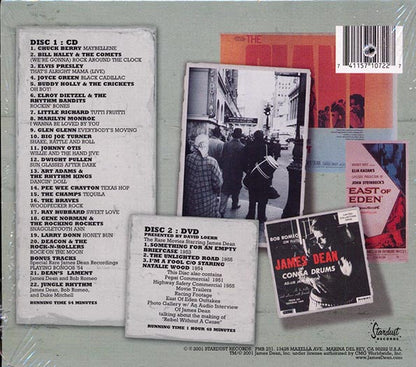 Elvis Presley, Buddy Holly, Chuck Berry, James Dean, Little Richard, Etc. - James Dean Era (22 tracks) (incl. DVD) (incl. large booklet) (CD)