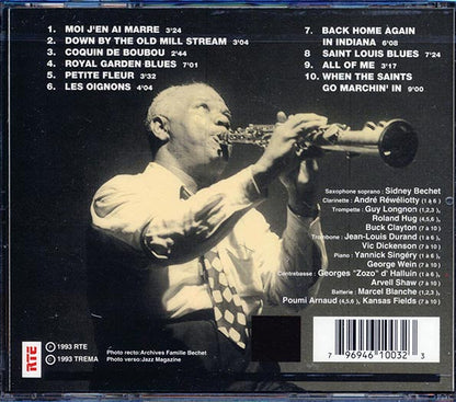 Sidney Bechet - En Concert Avec Europe1: 27 May 1957, 17 July 1958, 29 July 1958, 3 August 1958 (CD)