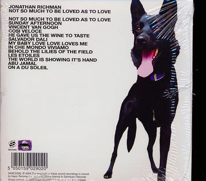 Jonathan Richman - Not So Much To Be Loved As To Love (CD)