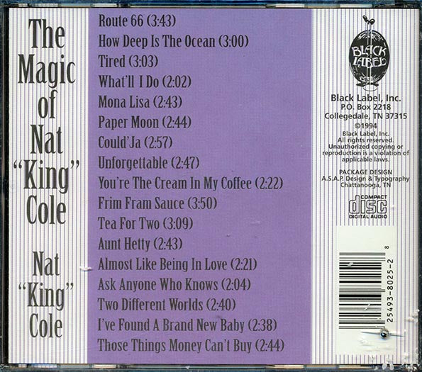 Nat King Cole - The Magic Of Nat King Cole (CD)