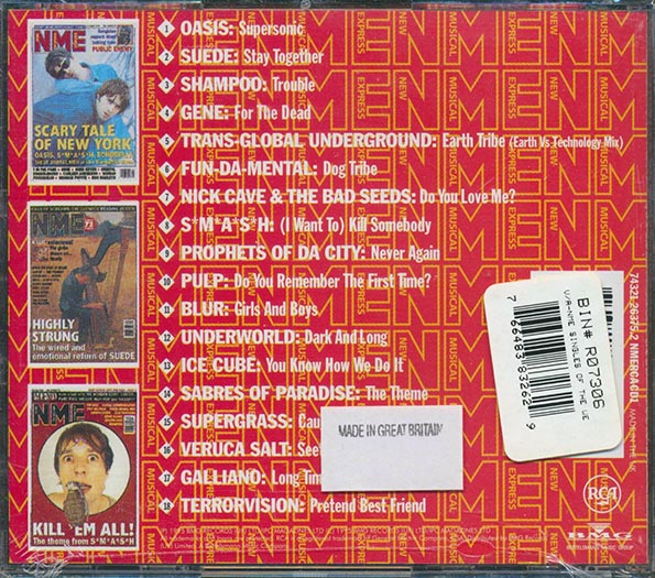 Ice Cube, Blur, Oasis, Shampoo, Etc. - NME Singles Of The Week 1994 (CD)