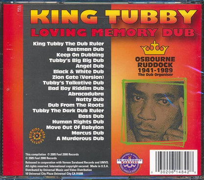 King Tubby - Loving Memory Dub (CD)