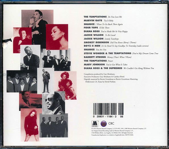 Diana Ross, The Temptations, The Four Tops, Smokey Robinson, Etc. - A Tribute To Berry Gordy: The Music, The Magic, The Memories Of Motown (CD)