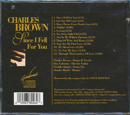 Charles Brown - Since I Fell For You (stereo) (marked/ltd stock) (CD)