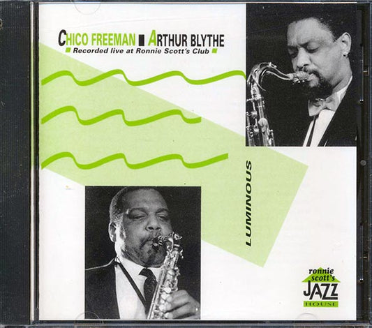 Chico Freeman, Arthur Blythe - Lumonious: Live At Ronnie Scott's Club (CD)