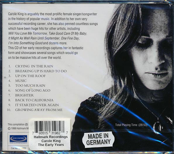Carole King - The Early Years (CD)