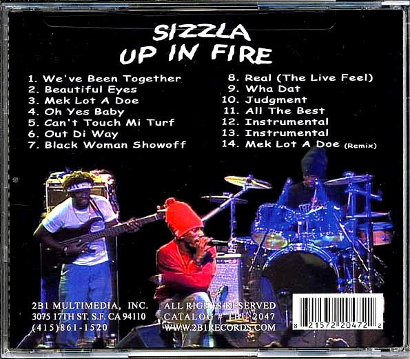 Sizzla - Up In Fire (CD)