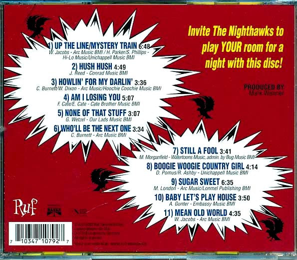 The Nighthawks - Live Tonite! (CD)