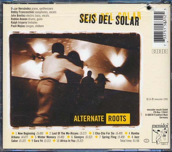 Seis Del Solar - Alternate Roots (CD)
