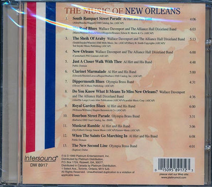 Al Hirt & His Band, Olympia Brass Band, Wallace Davenport, Etc. - The Music Of New Orleans (CD)
