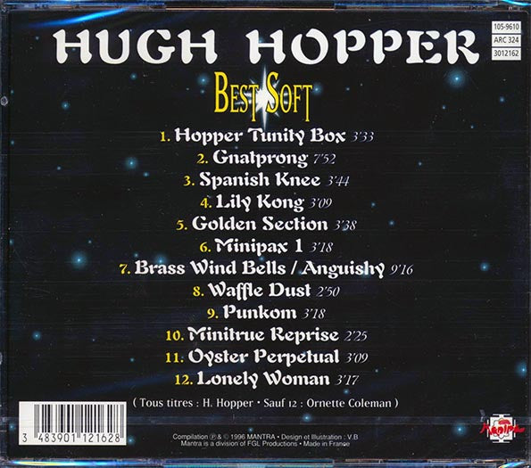 Hugh Hopper - Best Soft (CD)