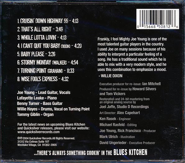Mighty Joe Young - Live At The Wise Fools Pub (24-bit mastering) (CD)