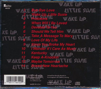 The Everly Brothers - Wake Up Little Susie (CD)