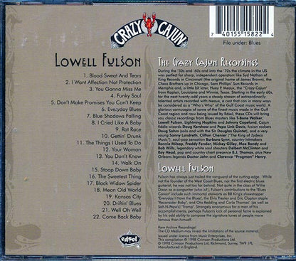 Lowell Fulson - Crazy Cajun Recordings (CD)