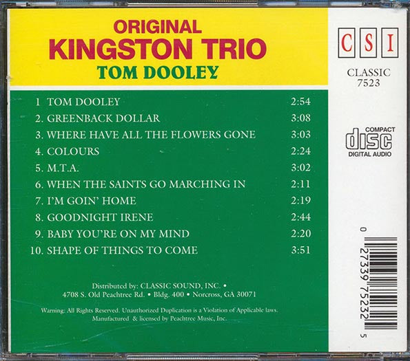 Kingston Trio - Greatest Hits (CD)