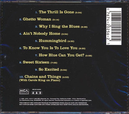 BB King - Why I Sing The Blues (CD)