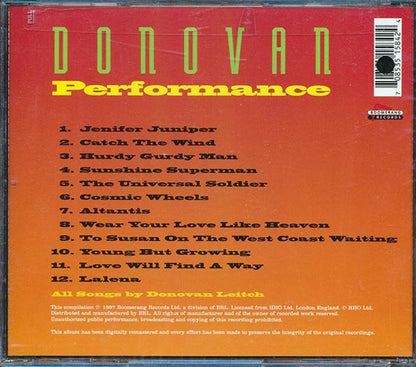 Donovan - Performance (CD)
