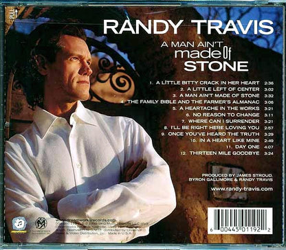 Randy Travis - A Man Ain't Made Of Stone (CD)