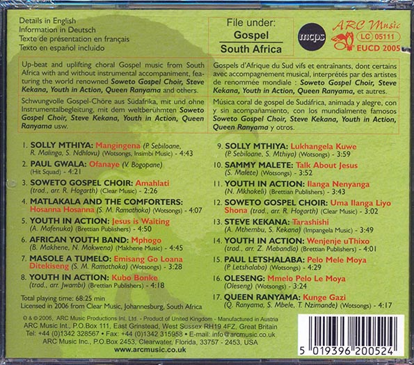 Various - South African Gospel (CD)