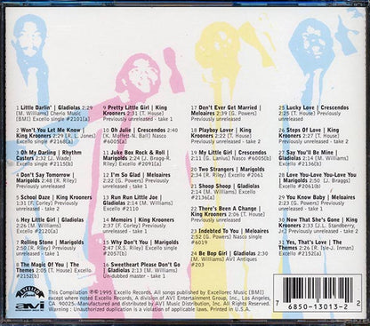 Gladiales, Marigolds, King Krooners, Meloaires, Etc. - Excello Vocal Groups (CD)