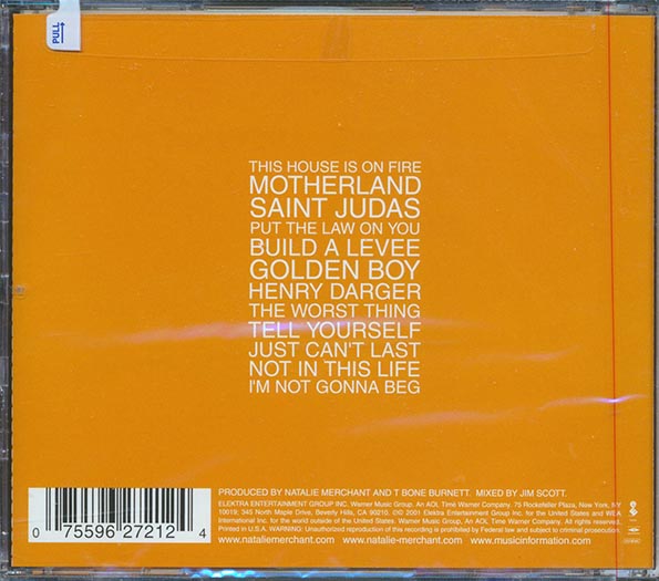 Natalie Merchant - Motherland (CD)
