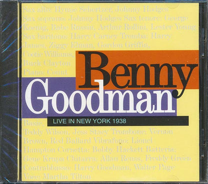 Benny Goodman - Live In New York 1938 (CD)