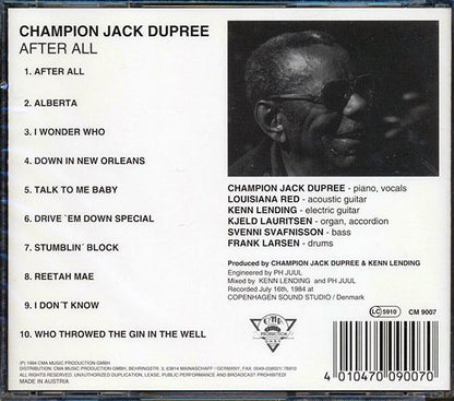 Champion Jack Dupree - After All (CD)