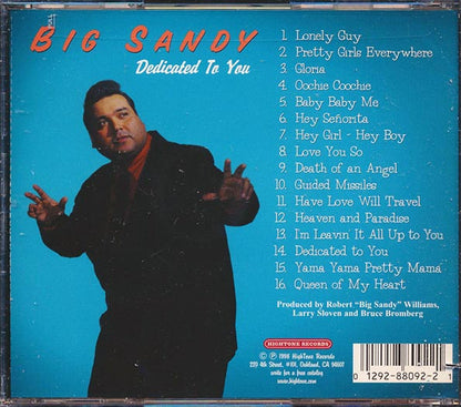 Big Sandy - Dedicated To You: LA Rhythm And Blues (CD)