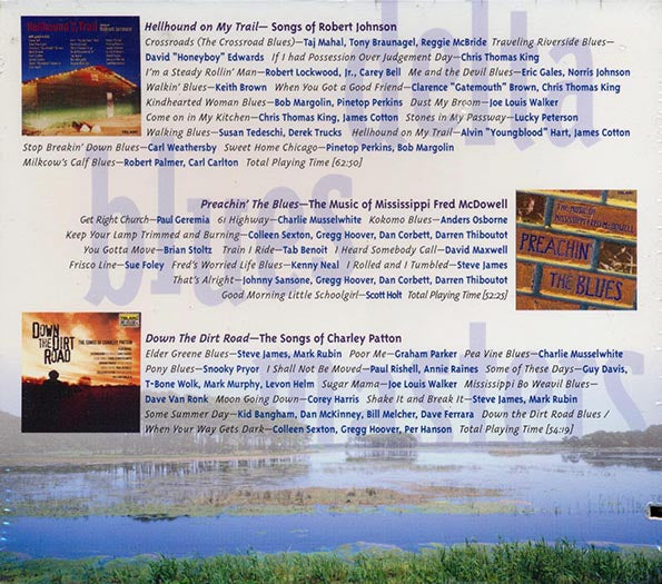 Robert Johnson, Mississippi Fred McDowell, Charley Patton, Etc. - A Salute To Delta Blues Masters (40 tracks) (3xCD) (CD)