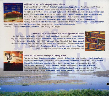 Robert Johnson, Mississippi Fred McDowell, Charley Patton, Etc. - A Salute To Delta Blues Masters (40 tracks) (3xCD) (CD)