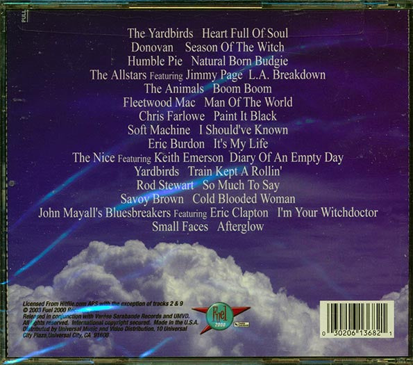 Rod Stewart, The Yardbirds, Fleetwood Mac, Etc. - British Rock Legends: 15 Masters Of British Rock (CD)