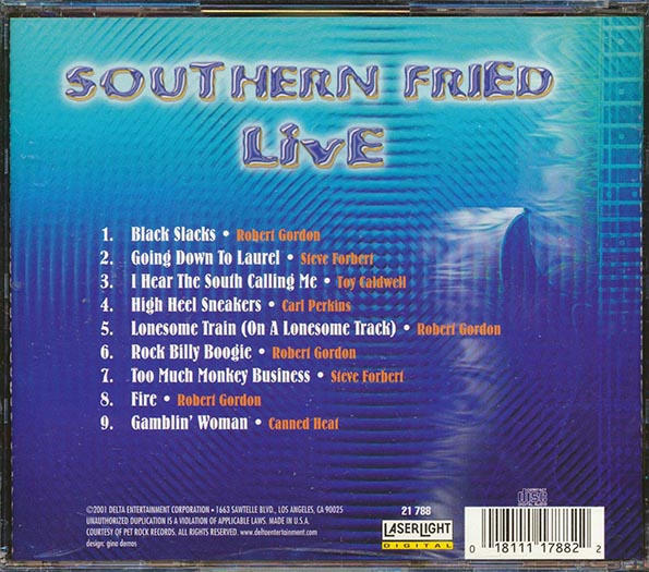 Carl Perkins, Robert Gordon, Steve Forbert, Etc. - Southern Fried Live (CD)