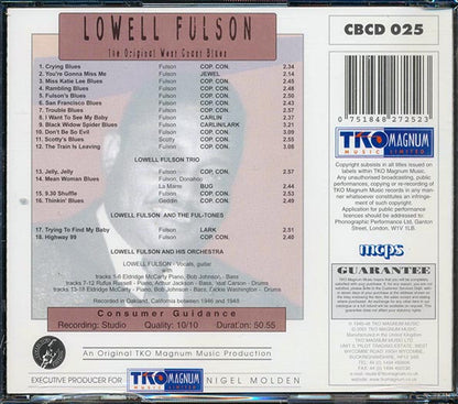 Lowell Fulson - The Original West Coast Blues (CD)