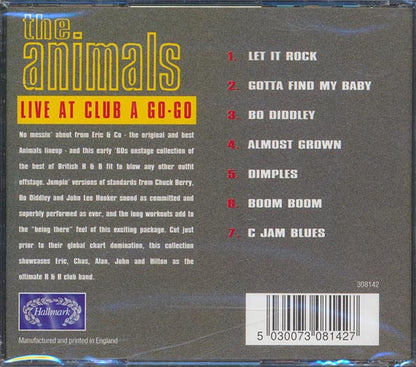 The Animals - Live At Club A Go Go (CD)