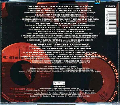Link Wray, The Everly Brothers, Johnny Tillotson, The Chordettes, Etc. - The History Of Cadence Volume 2 (CD)