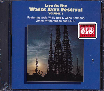 WAR, Willie Bobo, Gene Ammons, Etc. - Live At The Watts Jazz Festival Volume 1 (CD)