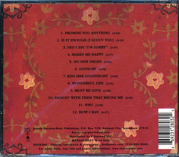 Stacey Earle - Dancin' With Them That Brung Me (CD)