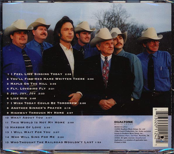 Jim Lauderdale, Ralph Stanley & The Clinch Mountain Boys - I Feel Like Singing Today (CD)
