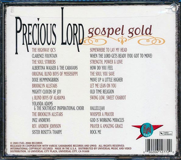 Yolanda Adams, Blind Boys Of Mississippi, Dixie Hummingbirds, Etc. - Precious Lord: Gospel Gold (CD)