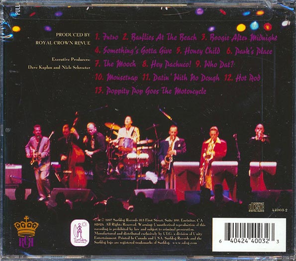 Royal Crown Revue - Caught In The Act (CD)