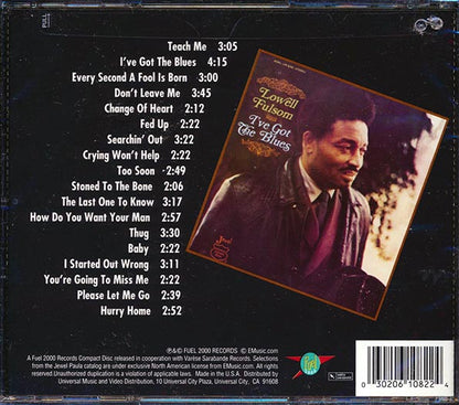 Lowell Fulson - I've Got The Blues (marked/ltd stock) (CD)