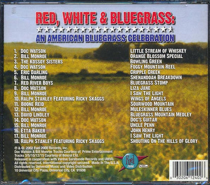 Bill Monroe, Doc Watson, Red River Boys, Etc. - Red, White And Bluegrass: An American Bluegrass Celebration (CD)