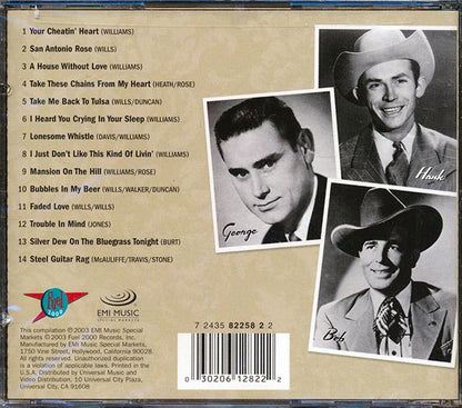 George Jones - Hank Bob & Me: The Songs Of Hank Williams, Sr. & Bob Wills (CD)