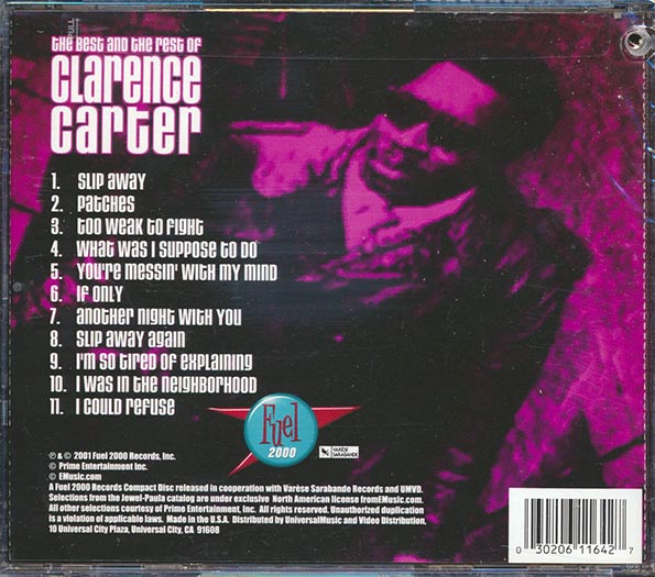 Clarence Carter - The Best And The Rest Of Clarence Carter (CD)
