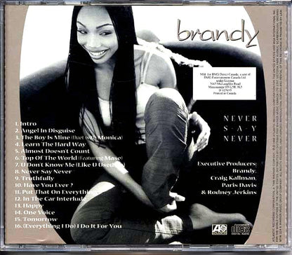 Brandy - Never Say Never (CD)